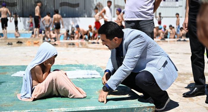 Battalgazi Belediye Başkanı Taşkın, yaz spor okulunu ziyaret etti