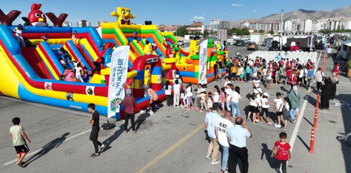 Konteyner kentte açık hava etkinliği yapıldı