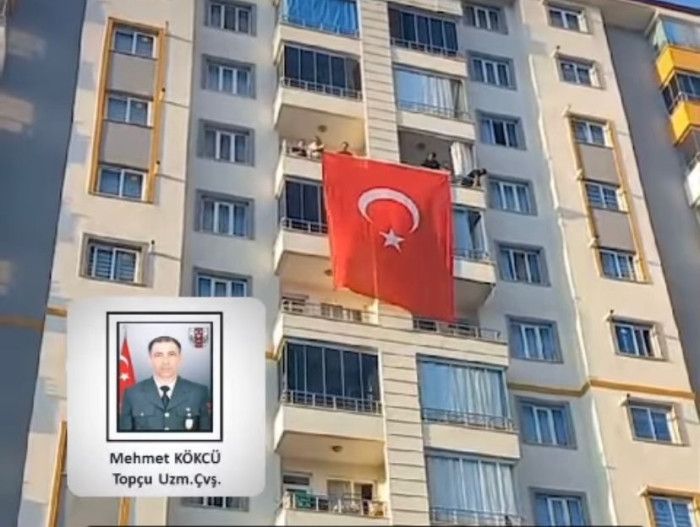 Şehit Uzman Çavuş Kökcü'nün ailesine şehadet haberi verildi