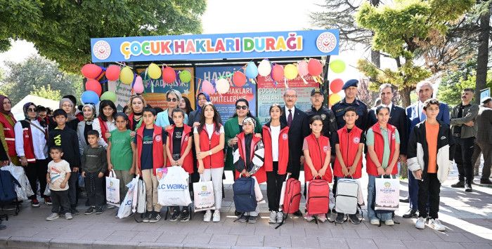 Malatya'da "Çocuk hakları durağı" oluşturuldu