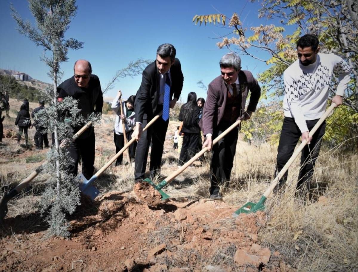 Cumhuriyet Bayramı dolayısıyla fidan dikimi yapıldı