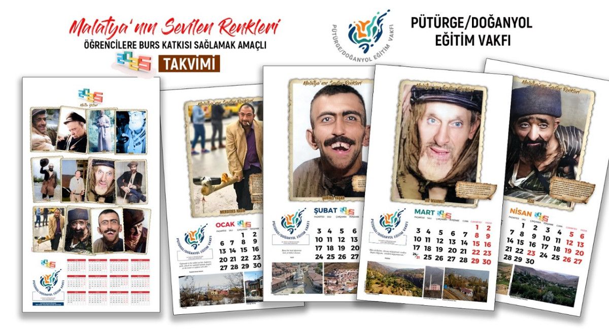 “Malatya'nın Sevilen Renkleri”  Takvimi Basıldı