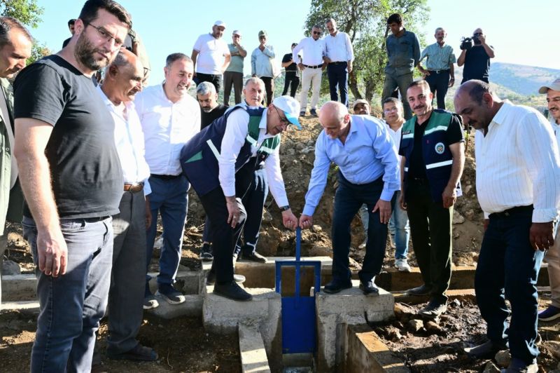 303 milyon TL'lik sulama projeleri hayata geçiyor