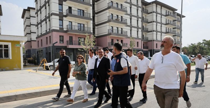 İl Başkanı Bakan, TOKİ Konutlarını Yerinde İnceledi