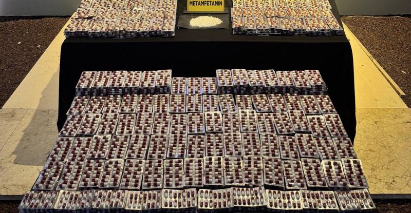 Uyuşturucu operasyonunda 26 bin sentetik ecza ele geçirildi
