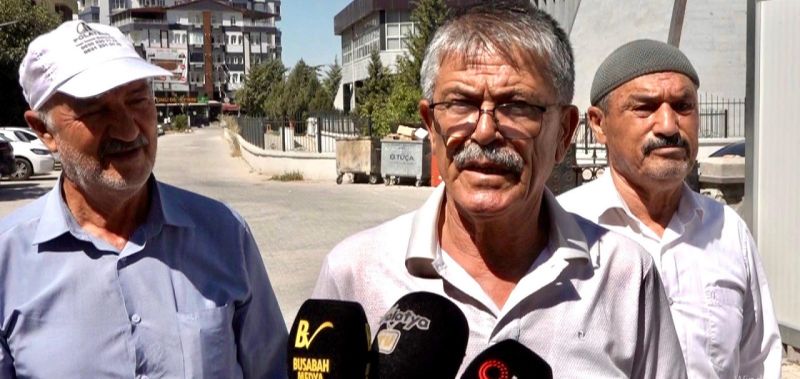 Yeşilyurtlu çiftçilerden sulama sorununa tepki