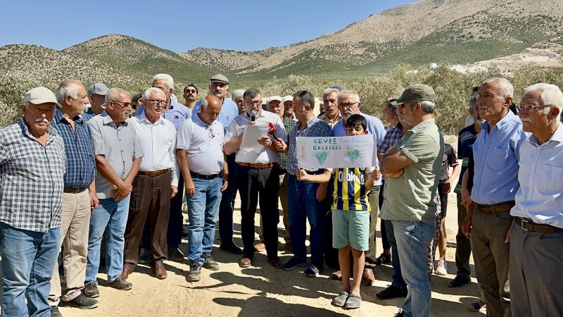Doğanşehir’de köylüler taş ocaklarına karşı çıktı