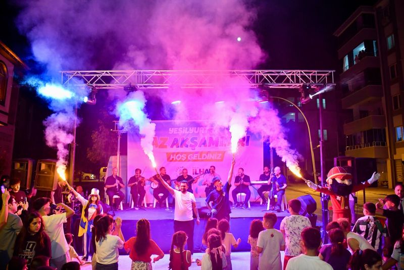 ‘Yeşilyurt’ta Yaz Akşamları’ Coşku Dolu Bir Programla Final Yaptı