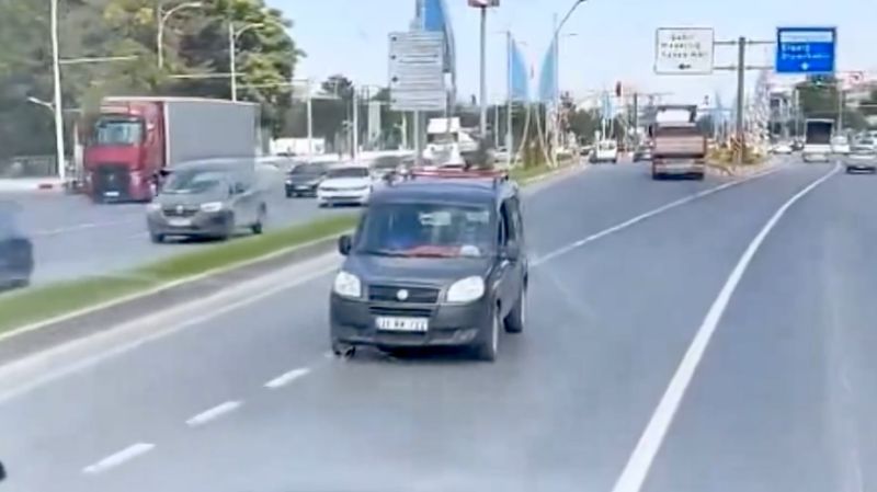 Akıllı kavşak sürücünün aklını karıştırdı