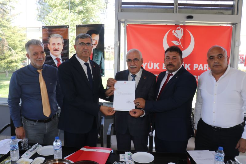 BBP Malatya’da bayrak değişimi