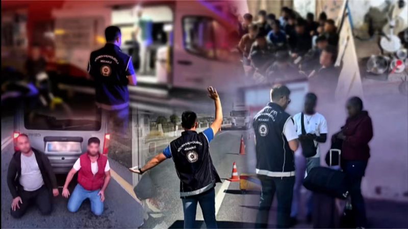 81 ilde göçmen kaçakçılığı operasyonu