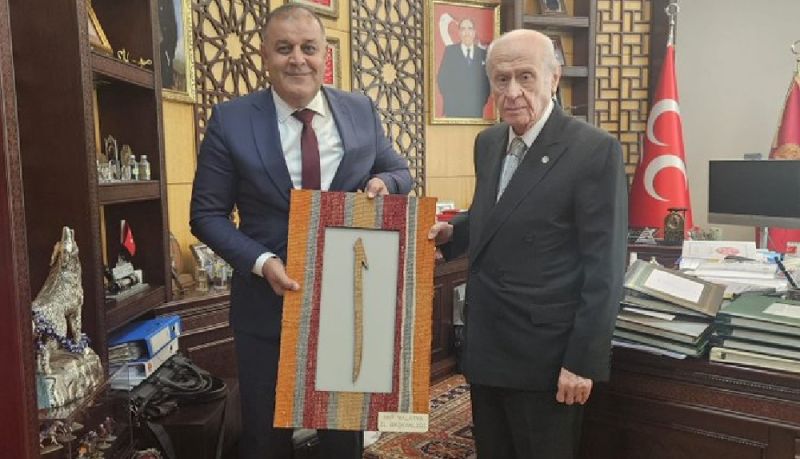 MHP Malatya İl Başkanı Gök’ten Genel Başkan Bahçeli’ye Ziyaret