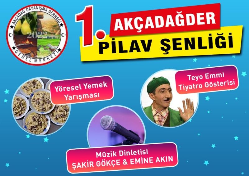 Pilav Şenliği'nin İlki Düzenlenecek