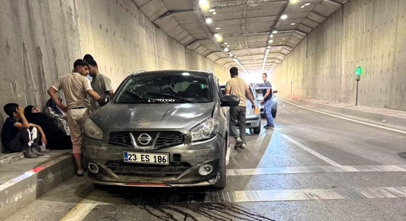 Erkenek Tünelinde Kaza,  2 Yaralı