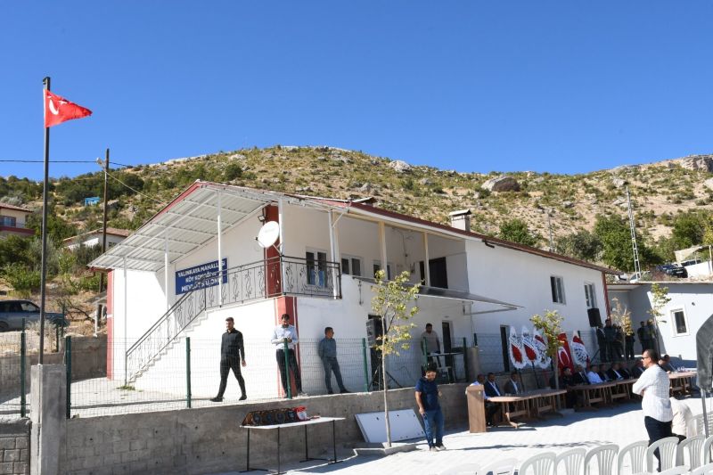 Akçadağ Yalınkaya Mahallesi’nde Cami Ve Sosyal Tesislerin Açılışı Yapıldı