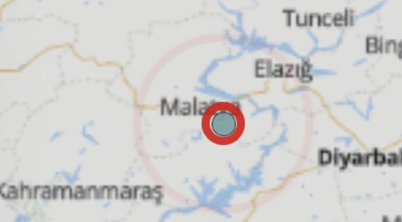 Malatya’da korkutan deprem