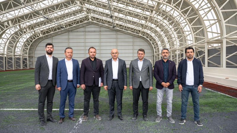 Yeşiltepe Bölgesi Spor Kompleksi Haline Geliyor