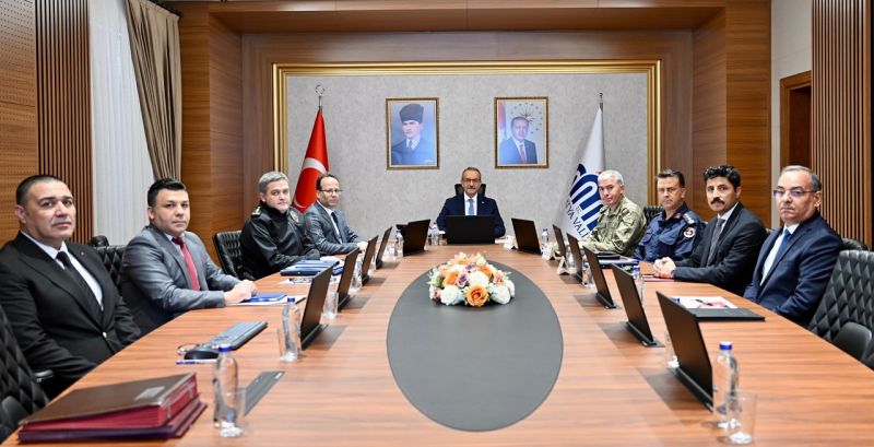 Malatya’da Güvenlik Toplantısında Suçla Mücadele Raporu Değerlendirildi