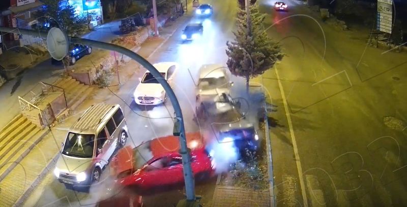 Malatya’daki Zincirleme Kazanın Güvenlik Kamerası Görüntüleri Ortaya Çıktı