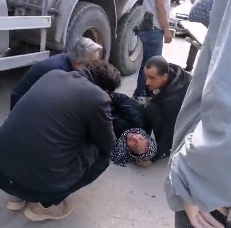 Malatya’da Beton Mikseri Yayaya Çarptı