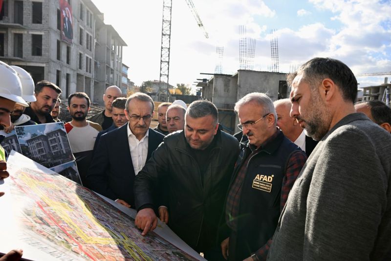 İçişleri Bakan Yardımcısı Karaloğlu Malatya’da Deprem Konutlarını İnceledi