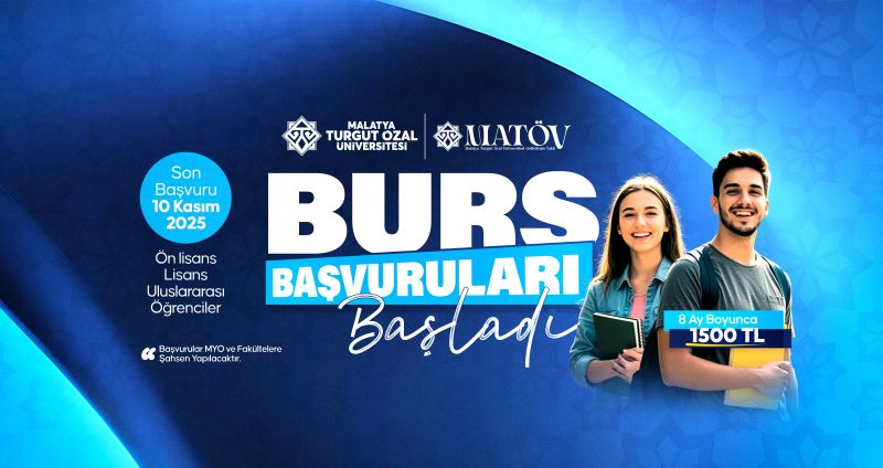 Malatya Turgut Özal Üniversitesi Vakfı’ndan Öğrencilere Burs Desteği