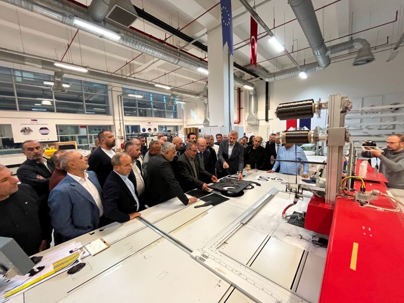 MTSO heyeti Bursa Model Fabrikada incelemelerde bulundu