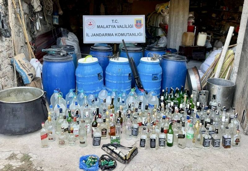 Malatya’da Kaçak Alkol Operasyonu: 1 Şüpheli Hakkında İşlem Başlatıldı