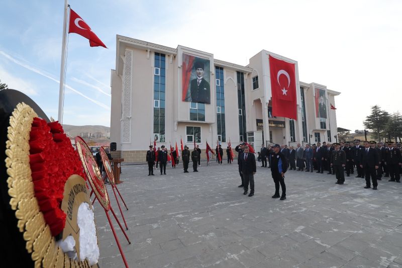Darende İlçesinde Atatürk’ü Anma Töreni Düzenlendi