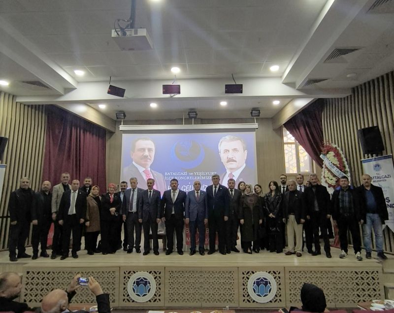 BBP Battalgazi ve Yeşilyurt İlçe Kongrelerini Yoğun Katılımla Gerçekleştirdi