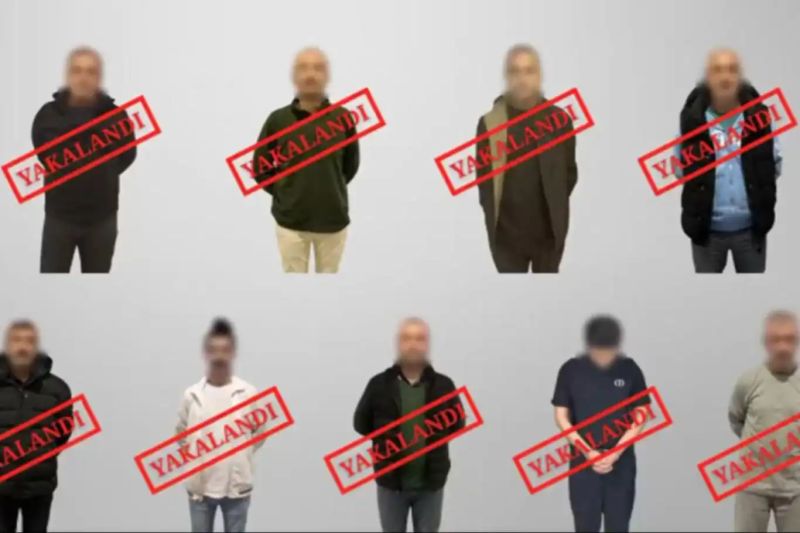 Kırmızı bültenle aranan 9 kişi Türkiye’ye getirildi