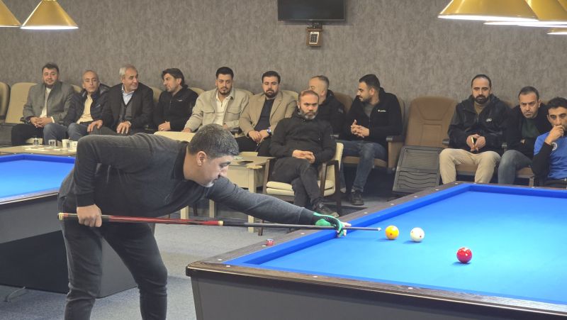 Aslantepe 3 Bant Bilardo Turnuvası Tamamlandı