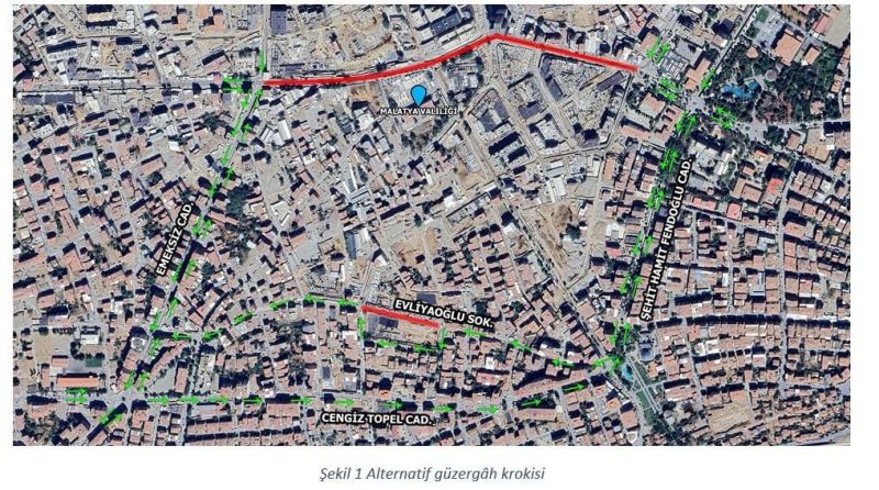 Atatürk (Kışla) Ve İnönü Caddesi Geçici Olarak Trafiğe Kapatılacak