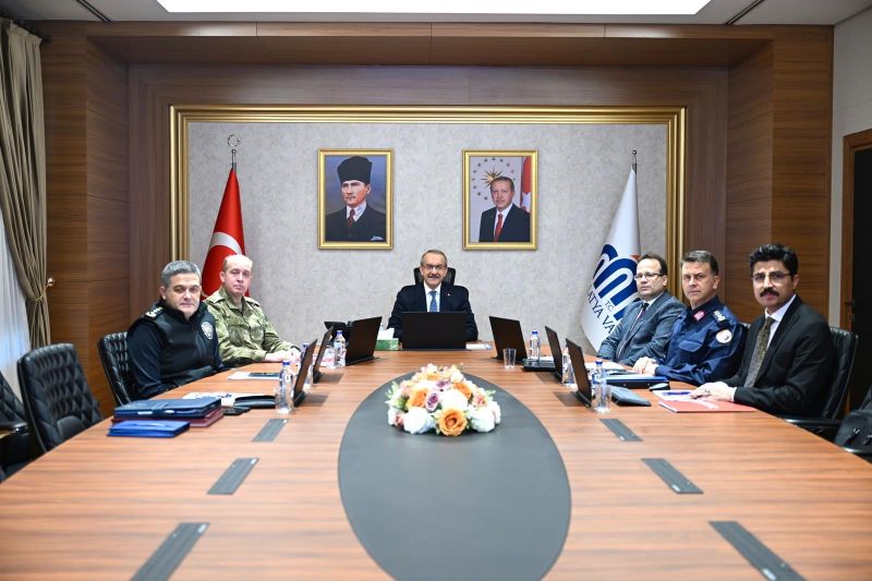 Malatya’da İl Güvenlik Asayiş Ve Koordinasyon Toplantısı Gerçekleştirildi