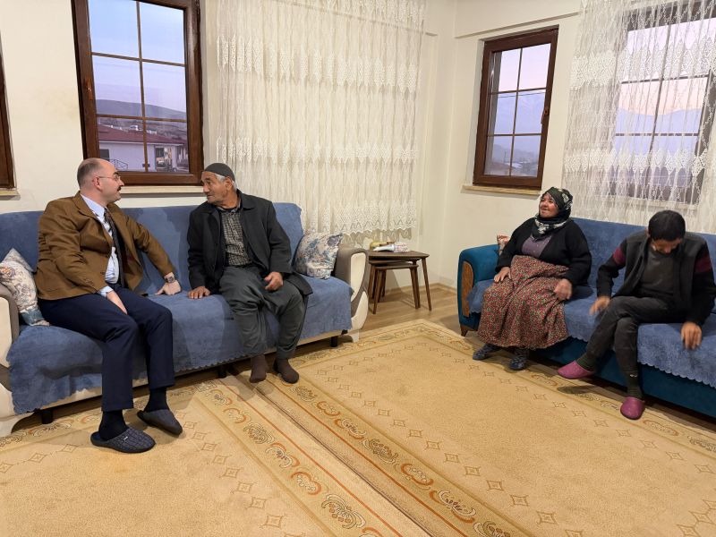 Doğanşehir’de Deprem Konutlarında Yakın Takip: Kaymakam Sungur Sahada