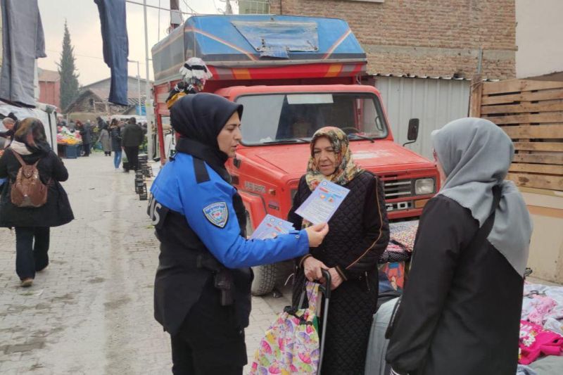 Malatya’da Dolandırıcılığa Karşı Vatandaşlara Bilgilendirme Çalışması