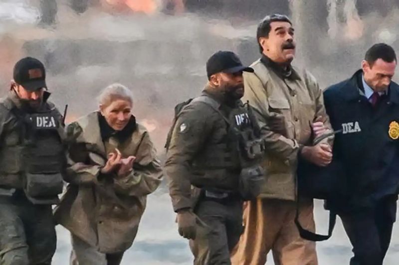 Venezuela Devlet Başkanı Nicolas Maduro hâkim karşısında