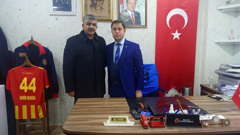 Karakuş’tan Muhtarlar Derneklerine Ziyaret: “Malatya Bizim Sevdamız ve Davamızdır”