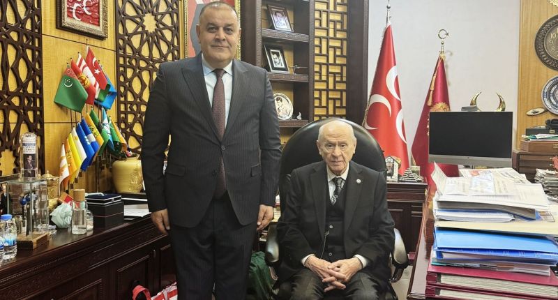 MHP Malatya İl Başkanı Gök'ten Lider Bahçeli'ye Ziyaret