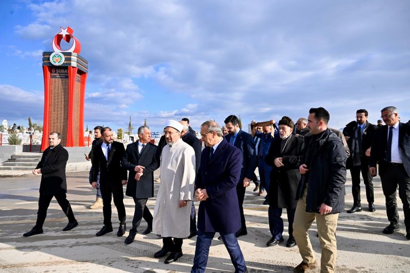 Diyanet İşleri Başkanı Arpaguş Malatya’da