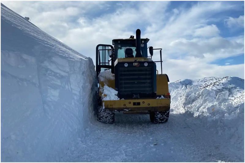 Battalgazi’de karla mücadele çalışmaları devam ediyor