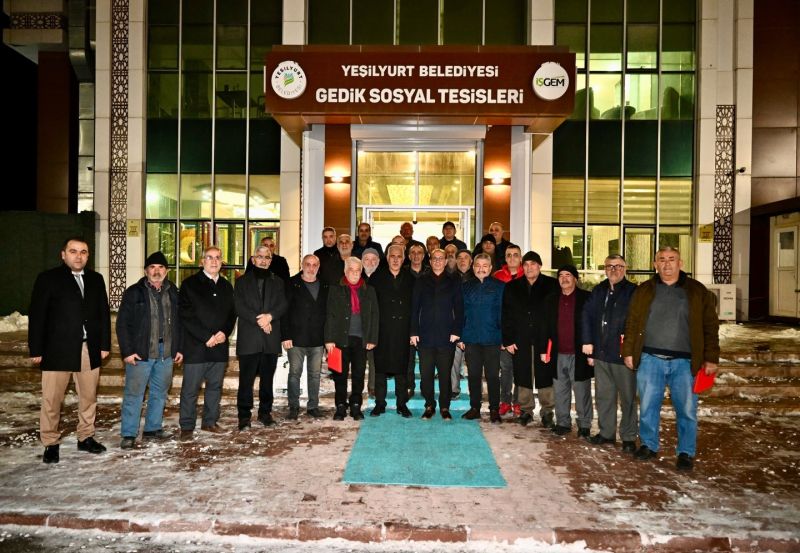 Yeşilyurt’ta Ustalara Vefa: Yarım Asırlık Emekler Plaketle Taçlandırıldı!
