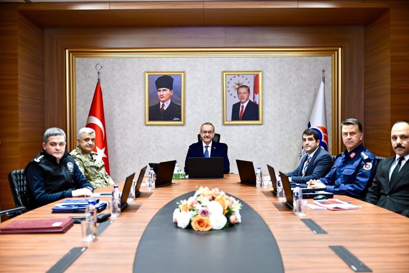 Malatya’da İl Güvenlik ve Asayiş Konuları Masaya Yatırıldı