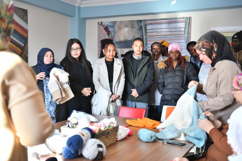 Yabancı Öğrenciler Yeşilyurt’a Hayran Kaldı: Kültür, Tarih ve Meslek Dolu Gezi