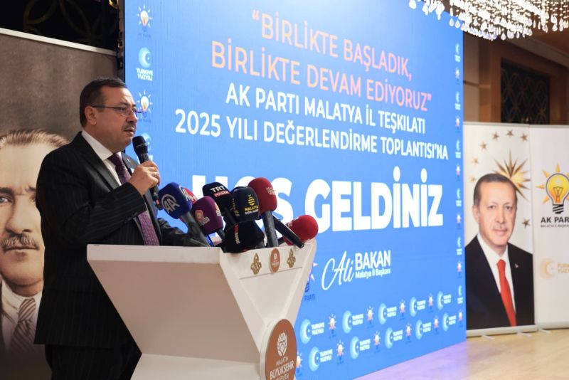 Ali Bakan: “Malatya, Anka Kuşu Gibi Küllerinden Yeniden Doğdu”