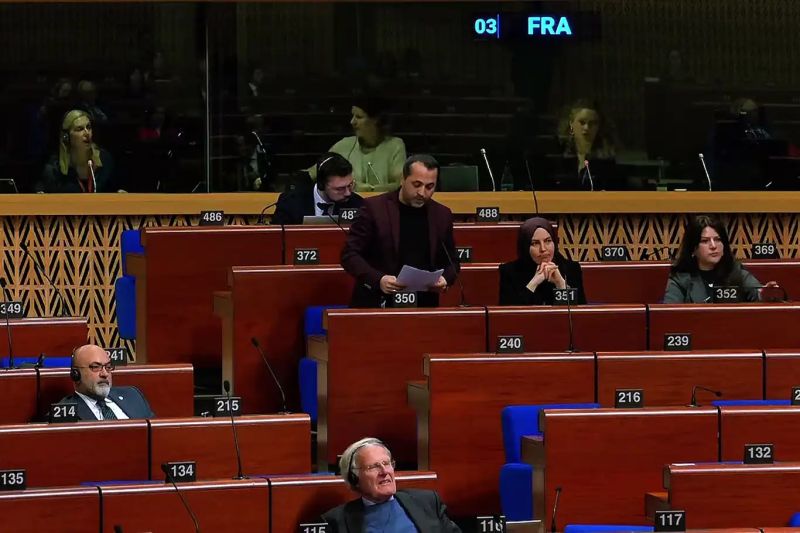 Milletvekili Babacan'dan Avrupa Konseyi'nde Gazze vurgusu: Bu, sistematik bir zulüm politikasıdır