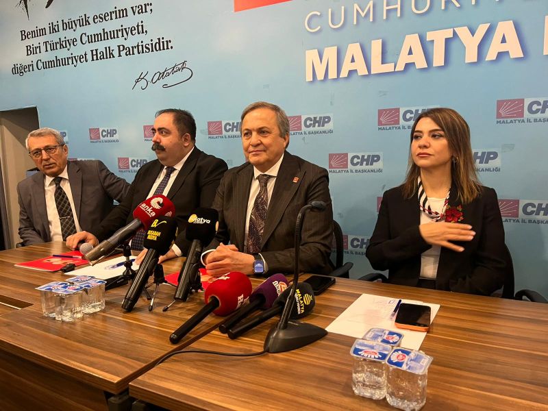 CHP Heyeti Malatya’da Depremin 3’üncü Yılında Saha İncelemesi Yaptı