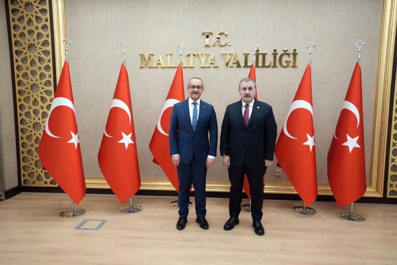 Genel Başkan Mustafa Destici Malatya’da: Vali Yavuz’u Ziyaret Etti, Şehitliklerde Dua Etti