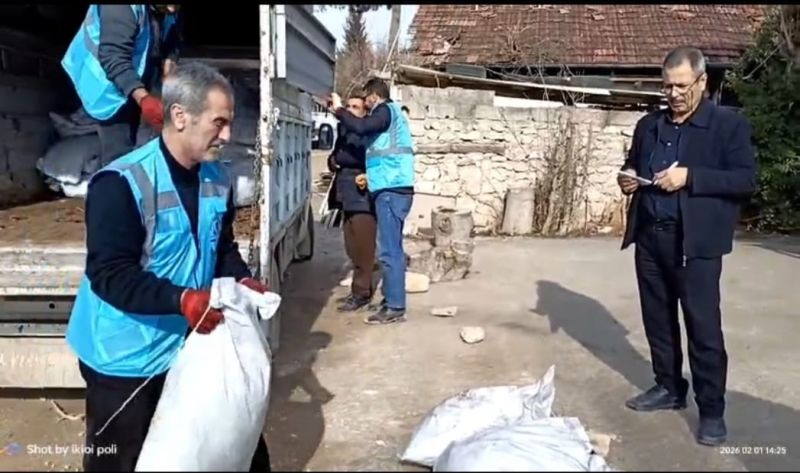 Kışın Soğuğuna Karşı Dayanışma: 64 Ailenin Evine Sıcak Destek