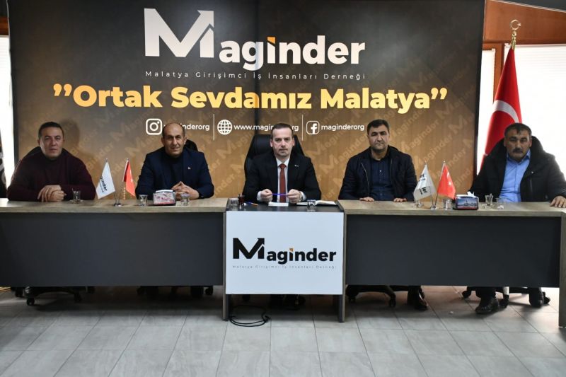 Yazıhan Muhtarları MAGİNDER’de İlçenin Sorunlarını Masaya Yatırdı